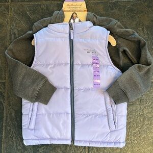 Weatherproof Vintage quilted vest and hoodie set.  Size XS. NWT